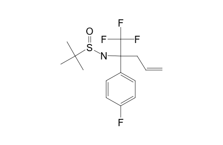 (+)-[S(S),S]-2-METHYL-N-[1,1,1-TRIFLUORO-2-(4-FLUOROPHENYL)-PENT-4-EN-2-YL]-PROPANE-2-SULFINAMIDE