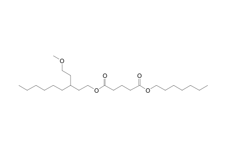 Glutaric acid, heptyl 3-(2-methoxyethyl)nonyl ester