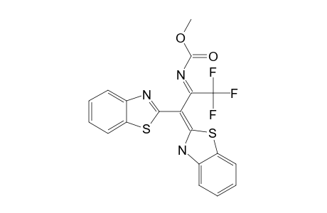 METHYL_2,2-BIS-(2-BENZOTHIAZOLYL)-1-TRIFLUOROMETHYLVINYLCARBAMATE