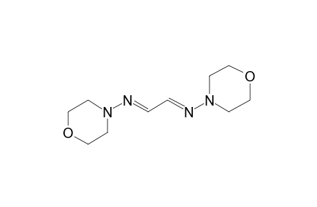 4-Morpholinamine, N,N'-1,2-ethanediylidenebis-