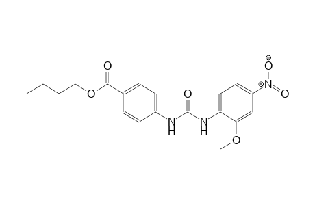 butyl 4-{[(2-methoxy-4-nitroanilino)carbonyl]amino}benzoate
