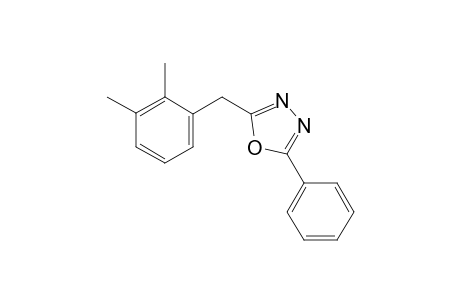 2-(2,3-Dimethylbenzyl)-5-phenyl-1,3,4-oxadiazole