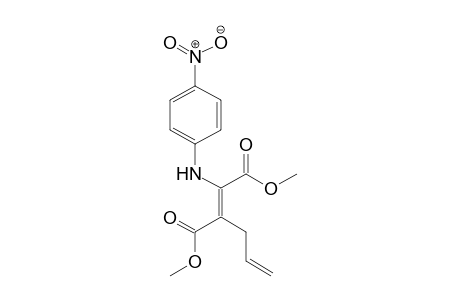 Dimethyl 2-allyl-3-(4-nitrophenylamino)fumarate