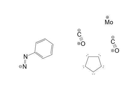 Molybdenum, dicarbonyl(.eta.5-2,4-cyclopentadien-1-yl)(phenylazo)-