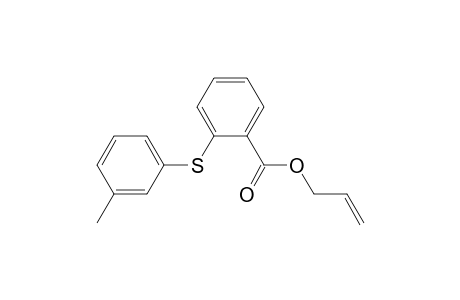 Allyl 2-(3-methylthiophenoxy)benzoate