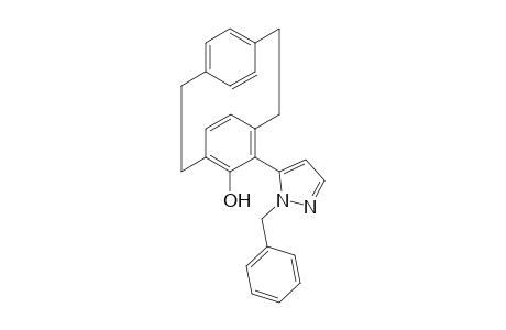 1-Hydroxy-2-(2-(benzyl)pyrazol-3-yl)[2.2]-paracyclophane