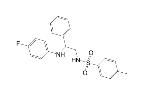 Benzenesulfonamide, N-[2-[(4-fluorophenyl)amino]-2-phenylethyl]-4-methyl-