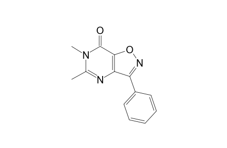 5,6-Dimethyl-3-phenylisoxazolo[4,5-d]pyrimidinone