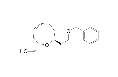 2H-Oxocin-2-methanol, 3,6,7,8-tetrahydro-8-[2-(phenylmethoxy)ethyl]-, (2S-cis)-