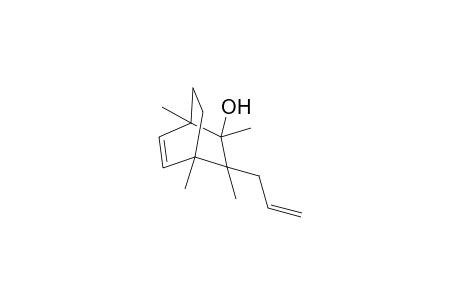 (1RS,2SR,3RS,4SR)-1,2,3,4-tetramethyl-3-(prop-2'-enyl)bicyclo[2.2.2]oct-5-ene-2-ol