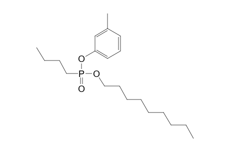 Butylphosphonic acid, 3-methylphenyl nonyl ester