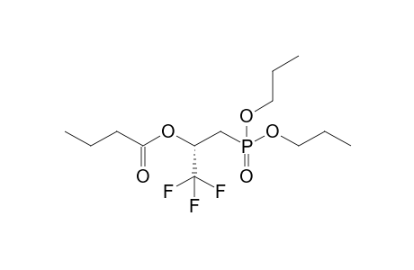 (S)-Dipropyl 3,3,3-trifluoro-2-butyryloxypropanephosphonate