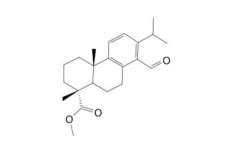 Methyl 14-formyl-dehydroabietate