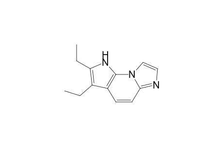 1H-Imidazo[1,2-a]pyrrolo[3,2-e]pyridine, 2,3-diethyl-