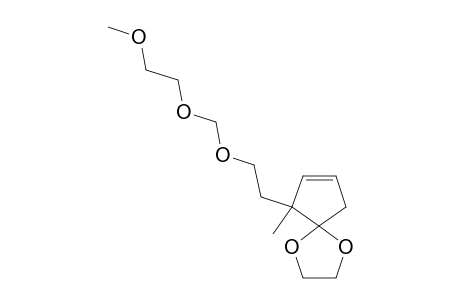 4,4-ETHYLENEDIOXY-3-[2'-(2''-METHOXYETHOXYMETHOXY)-ETHYL]-3-METHYLCYCLOPENT-1-ENE