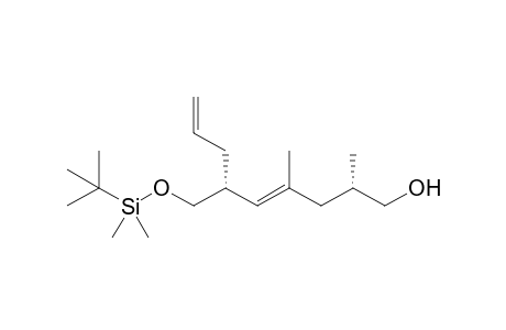 (2S,4E,6R)-6-(tert-Butyldimethylsilyl)oxymethyl-2,4-dimethyl-4,8-nonadien-1-ol