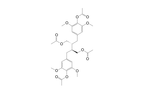 2,3-BIS-[(4-ACETOXY-3,5-DIMETHOXYPHENYL)-METHYL]-1,4-DIACETOXY-BUTANE