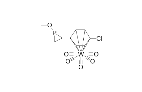 (1-Methoxy-2-(p-chlorophenyl)phosphirane)pentacarbonyltungsten