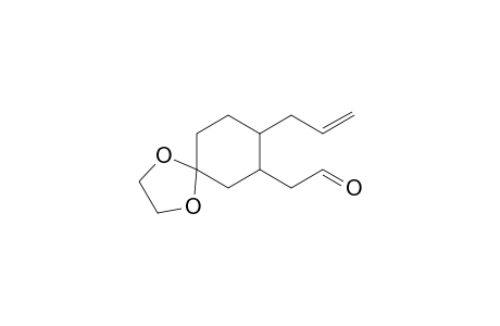 2-(8-Allyl-1,4-dioxaspiro[4.5]dec-7-yl)acetaldehyde