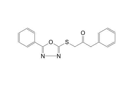 1-Phenyl-3-[(5-phenyl-1,3,4-oxadiazol-2-yl)thio]acetone