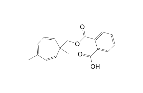 1,2-Benzenedicarboxylic acid, mono[(1,4-dimethyl-2,4,6-cycloheptatrien-1-yl)methyl]ester, (+)-