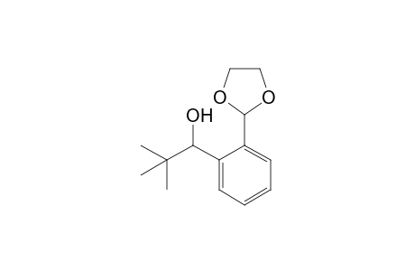 2-[2-(1-Hydroxy-2,2-dimethylpropyl)phenyl]-1,3-dioxolane