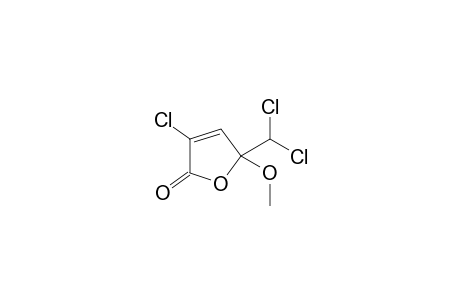 3-Chloro-5-(dichloromethyl)-5-methoxy-2-furanone