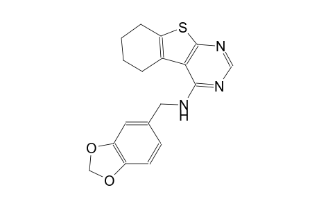 benzo[4,5]thieno[2,3-d]pyrimidin-4-amine, N-(1,3-benzodioxol-5-ylmethyl)-5,6,7,8-tetrahydro-