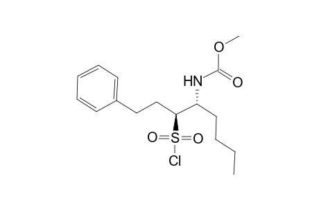 [(R)-1-((S)-1-Chlorosulfonyl-3-phenyl-propyl)-pentyl]-carbamic acid methyl ester