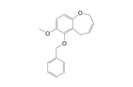 6-Benzyloxy-7-methoxy-2,5-dihydrobenzo[b]oxepine