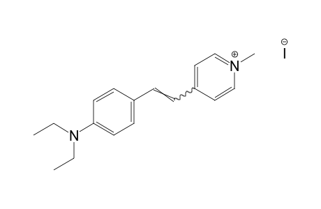 4-[p-(diethylamino)styryl]-1-methylpyridinium iodide