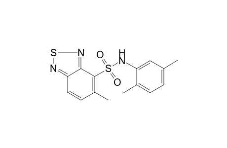 N-(2,5-Dimethylphenyl)-5-methyl-2,1,3-benzothiadiazole-4-sulfonamide