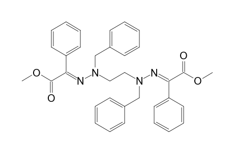 1,2-Bis[(2-methoxy-2-oxo-1-phenylethylidene)-N-benzylhydrazino]ethane