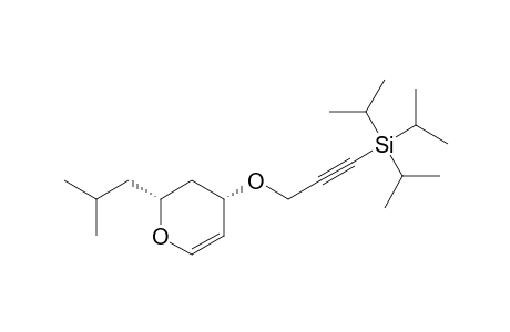 3-[[(2R,4S)-2-(2-methylpropyl)-3,4-dihydro-2H-pyran-4-yl]oxy]prop-1-ynyl-tri(propan-2-yl)silane