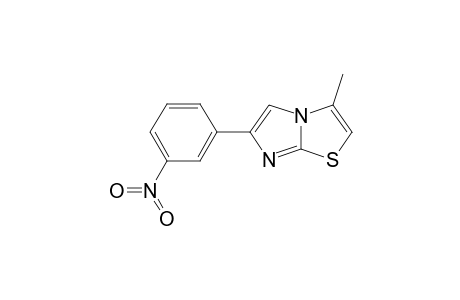 3-methyl-6-(3-nitrophenyl)imidazo[2,1-b][1,3]thiazole