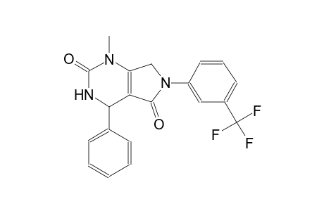 1-methyl-4-phenyl-6-[3-(trifluoromethyl)phenyl]-3,4,6,7-tetrahydro-1H-pyrrolo[3,4-d]pyrimidine-2,5-dione