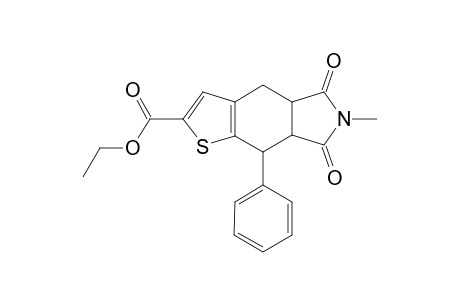 Methyl 8,8-dimethyl-6-phenyl-4,4a,5,7,7a,8-hexahydrothieno[2,3-e]isoindole-5,7-dione-2-carboxylate