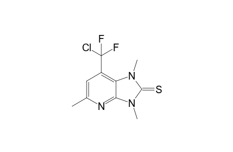 7-(Chlorodifluoromethyl)-1,3,5-trimethyl-1H-imidazo[4,5-b]pyridine-2(3H)-thione