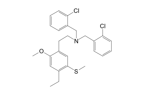 2C-5-TOET N,N-bis(2-chlorobenzyl)