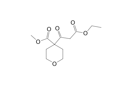 4-(2-ETHOXYCARBONYLACETYL)-TETRAHYDROPYRAN-4-CARBOXYLIC-ACID-METHYLESTER;KETO-FORM