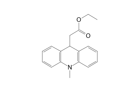 ethyl 2-(10-methyl-9H-acridin-9-yl)acetate