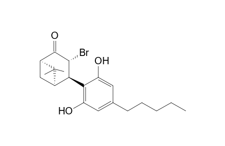 3-Bromo-4-[(2,6-dihydroxy-4-pentyl)phenyl]-6,6-dimethylbicyclo[3.1.1]hept-3-en-2-one