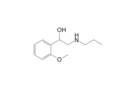1-(2-Methoxyphenyl)-2-(n-propylamino)ethanol