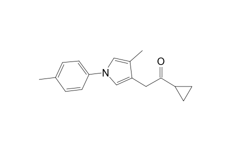1-cyclopropyl-2-[4-methyl-1-(4-methylphenyl)-3-pyrrolyl]ethanone