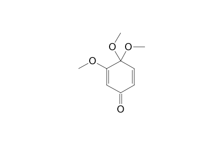 3,4,4-Trimethoxy-2,5-cyclohexadien-1-one