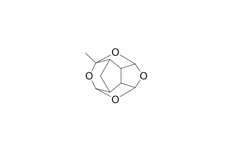 3-Methyl-2,4,6,13-tetraoxapentacyclo[5.5.1.0(3,11).0(5,9).0(8,12)]tridecane