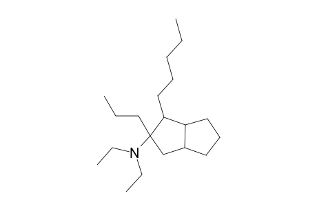 3-(N,N-Diethyl)-2-pentyl-3-propylbicyclo[3.3.0]octane