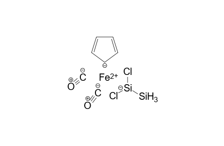 1-[Dicarbonyl(eta5-cyclopentadienyl)ferrio]-1,1-dichlorodisilane