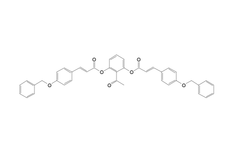 2',6'-Di(4-benzyloxycinnamoyloxy)acetophenone