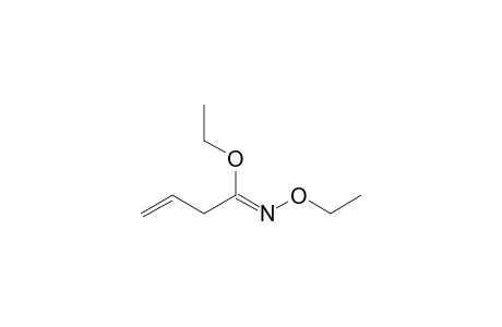 (1Z)-N-ethoxy-3-butenimidic acid ethyl ester